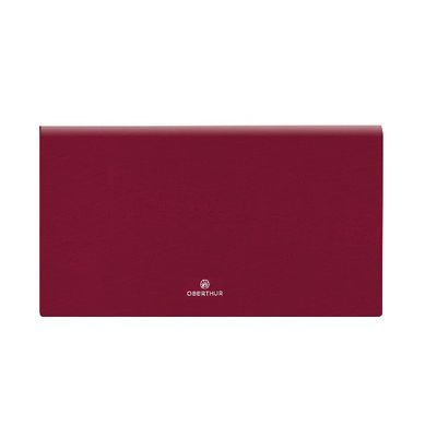3664447133089-Agenda de poche à l'italienne Odessa - 1 semaine sur 2 pages - 9,5 x 17,5 cm - bordeaux - Oberthur--0