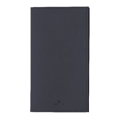 3664447132051-Agenda Oslo - planning mensuel en accordéon - 8 x 15 cm - bleu marine - Oberthur--0