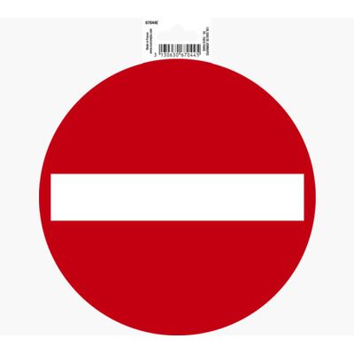 3130630670445-Exacompta - Pictogramme adhésif "sens interdit" - 20 cm de diamètre--0
