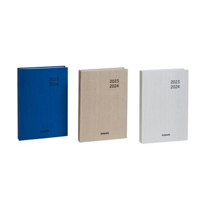 5412303377447-Agenda Kashmir - 1 jour par page - 17,5 x 12 cm - 3 couleurs disponibles - Brepols--0