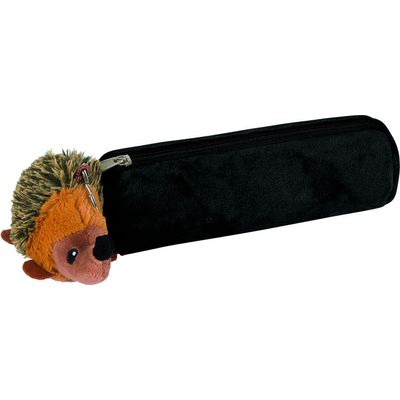 3664447150406-Trousse Peluche - 1 compartiment - avec porte clé - différents modèles disponibles - Oberthur--2