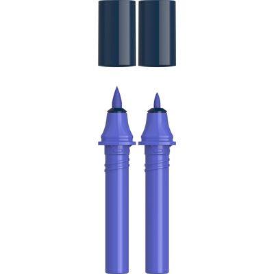 4004675158697-Schneider Paint-It 040 - pack de 2 cartouches de recharge Twin marker - 1 pointe ogive + 1 pointe pince--0