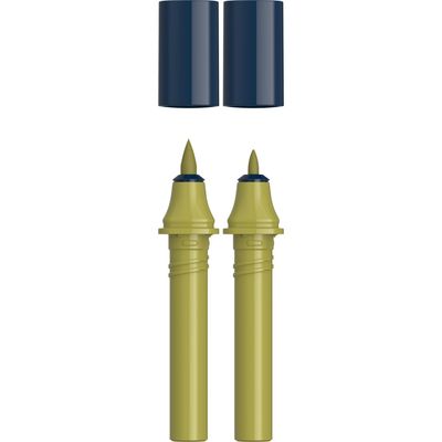 4004675158819-Schneider Paint-It 040 - pack de 2 cartouches de recharge Twin marker - 1 pointe ogive + 1 pointe pince--0