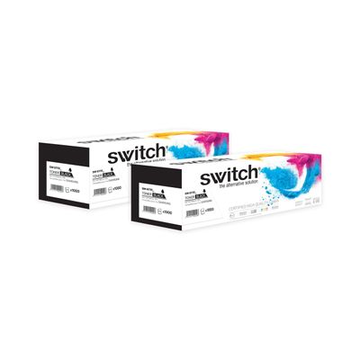 0404051460446-Cartouche laser compatible Samsung MLT-D111S - Pack de 2 - Noir - Switch--0