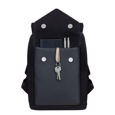 4260403579381-RIVACASE Cardiff - Sac à dos pour ordinateur portable 13,3" - noir--2