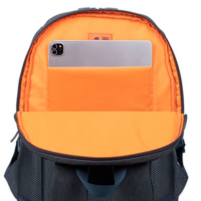 4260403579879-RIVACASE Galapagos - Sac à dos pour ordinateur portable 14" - gris foncé--10