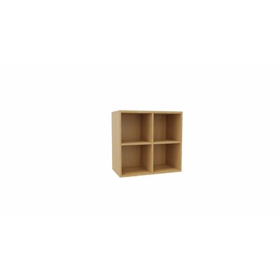 3617350005943-Vestiaire CAMILLE 4 cases - H.75,5 x L.80,7 x P.43,2 cm - imitation chêne clair - portes en option (no--0