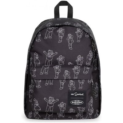 196246676229-EASTPAK Out Of Office - Sac à dos Simpsons avec compartiment pour ordinateur portable--0