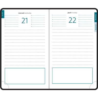 3660942086370-Agenda de poche Mini Labo EasyDay 15 - 1 jour par page - 10 x 15 cm - Blanc - Exacompta--2
