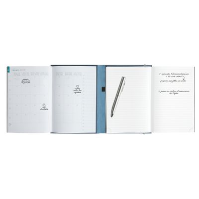 3660942086547-Exacompta - Agenda 2024-2025 - mois à afficher - agrafé - 21 - 150 x 210 mm - 64 pages - papier blanc - --4