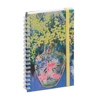 3660942085731-Agenda de poche Sophie Adde Lady 16S spiralé - 1 semaine sur 2 pages - 9 x 16 cm - Vases - Exacompta--0