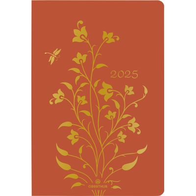 3664447208343-Agenda de poche Astoria - 1 semaine sur 2 pages - 10 x 15 cm - orange - Oberthur--0
