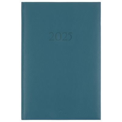 3664447206127-Agenda London - 1 semaine sur 2 pages - 17 x 24,5 cm - gris - Oberthur--0