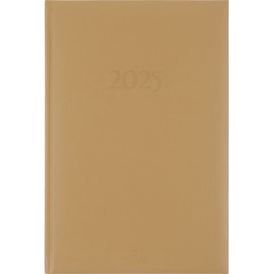 3664447206134-Agenda London - 1 semaine sur 2 pages - 17 x 24,5 cm - beige - Oberthur--0