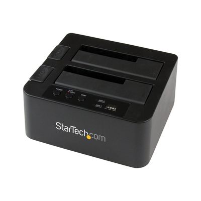 0404051396882-StarTech.com - Dual Bay Hard Drive Duplicator, Standalone USB 3.0 (5 Gbps) eSATA to 2.53.5 SATA III HDDSSD ClonerCopier - contrôleur de s-P_405139688_2-0
