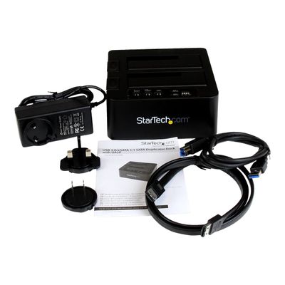 0404051396882-StarTech.com - Dual Bay Hard Drive Duplicator, Standalone USB 3.0 (5 Gbps) eSATA to 2.53.5 SATA III HDDSSD ClonerCopier - contrôleur de s-P_405139688_6-4