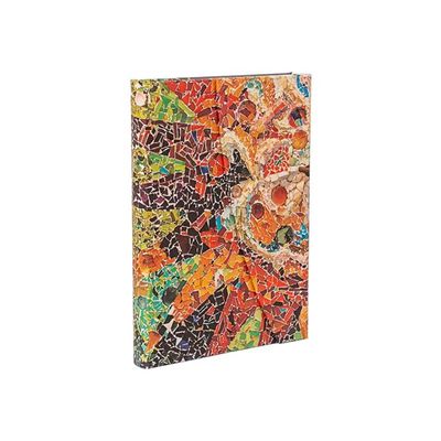 9781439797945-Paperblanks Antoni Gaudi Collection Gaudi's Mosaics - Journal - 125 x 180 mm - 144 pages - ligné - g-P_405235653_2-0