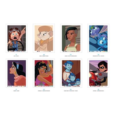 9782019461553-Coloriages mystères Disney - Girl Power - Disney - par Bal William - livre à colorier-P_405235994_3-2
