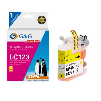 6942383184714-Cartouche compatible Brother LC123 - jaune - G&G-P_405242700_1-0