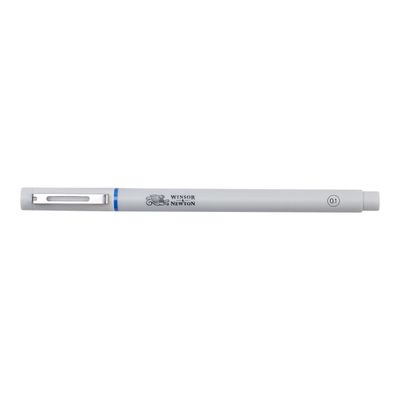 884955070093-Winsor & Newton - Feutre fin 0,1 mm - bleu-Angle gauche-0