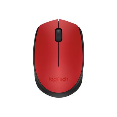 5099206062870-Logitech M171 - souris - 2.4 GHz - noir, rouge-Avant-2