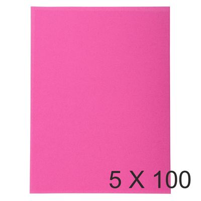3288584201205-Exacompta Forever - 5 Paquets de 100 Chemises - 170 gr - fuchsia--0