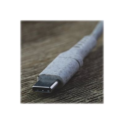 5453003784173-XtremeMac Eco - Câble USB - Lightning (M) pour 24 pin USB-C (M) - 1 m - blanc-Avant-5