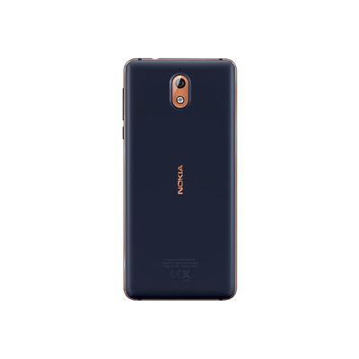 6438409016416-Nokia 3.1 - 16 Go - Smartphone - bleu/cuivre-Arrière-2