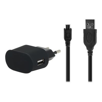 3571211269069-Bigben - chargeur secteur pour smartphone - 1 USB + 1 câble USB/micro USB-Avant-0
