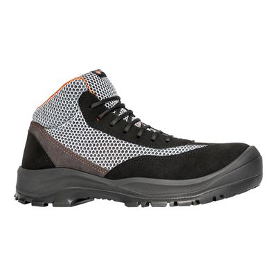 3371820271121-Chaussures de sécurité montantes noir H/F OB PARULO 47-Angle gauche-0