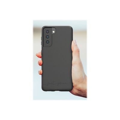 3571211453635-Just Green - coque de protection pour Samsung S21 - black-Arrière-2