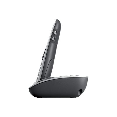 4250366848662-Gigaset E560A - téléphone sans fil - avec répondeur - argent-Droite-4