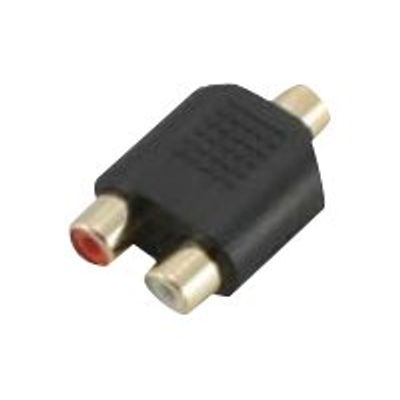 3700224730826-MCL Samar - adaptateur audio/stéréo JACK 3.5 (F) vers 2 prises RCA (F) - haute qualité-Angle droit-0