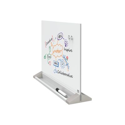 5028252515429-Nobo - Tableau de bureau en verre-Angle droit-1