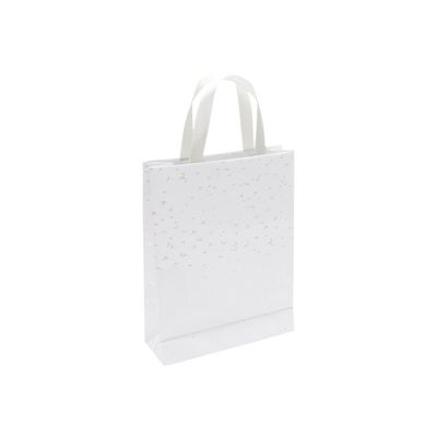 3329682237588-Clairefontaine Premium - Sac cadeau - 17 cm x 6 cm x 22 cm - cœur blanc-Angle gauche-0