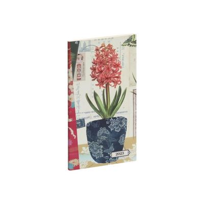 3660942078191-Agenda de poche Gwenaëlle Trolez - 1 semaine sur 2 pages - 9 x 17,5 cm - jacinthe - Exacom-Angle gauche-0