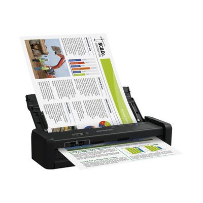 8715946671741-Epson WorkForce DS-360W - scanner de documents - 600 dpi x 600 dpi A4 - USB 3.0, Wi-Fi(n)-Angle gauche-5