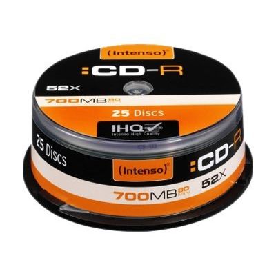 4034303000531-Intenso - 25 CD-R - 700 MB -Image du produit-0
