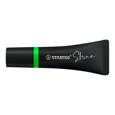 4006381550864-STABILO Shine Fluorescent - Surligneur - vert-Angle gauche-0