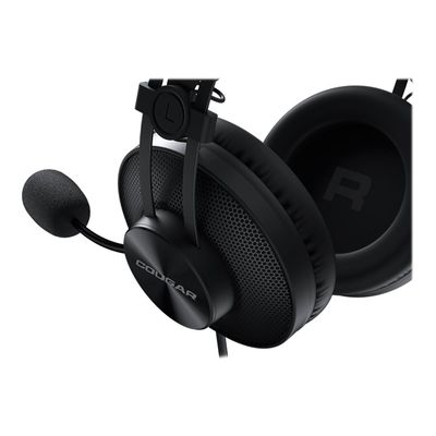 4710483771262-COUGAR IMMERSA ESSENTIAL - casque filaire avec micro - noir-Gros plan-6