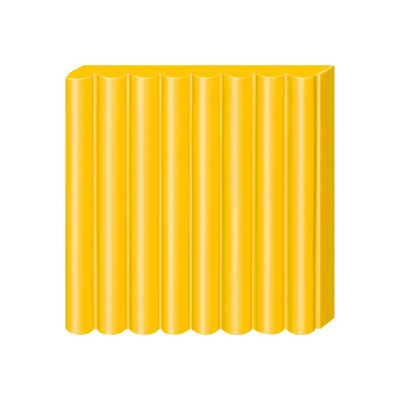 4006608809454-Pâte Fimo Soft  - Jaune Soleil - 57G-Angle droit-0