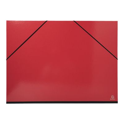 3130632258290-Exacompta - 5 Cartons à dessin à élastiques - 52 x 72 cm - couleurs assorties-Avant-3