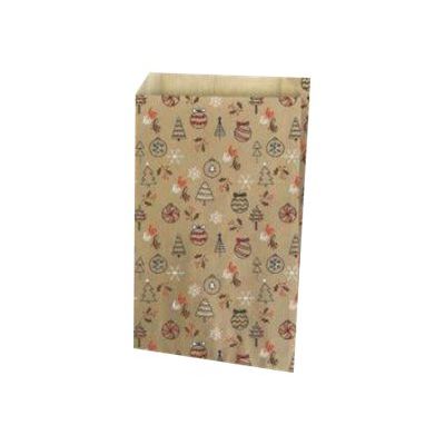 3281650532760-Créastyl - 150 Sacs cadeau kraft - 24 cm x 7,5 cm x 41 cm - brun-Angle droit-0