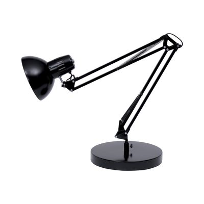3129710008612-ALBA Architect ARCHI - Lampe de bureau - 11 W - noir - ampoule non incluse-Angle droit-1