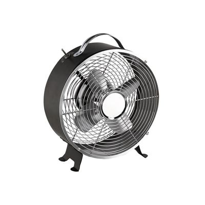 3523930086632-Livoo - Ventilateur de table - 2 vitesses - noir-Angle gauche-1