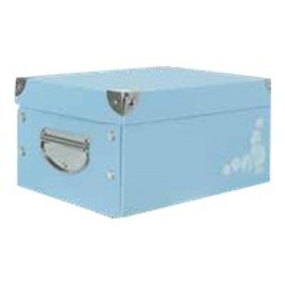 3045050355745-Oxford Pastel - Boîte de rangement format A4 - polypro opaque - disponible dans différent-Angle gauche-1
