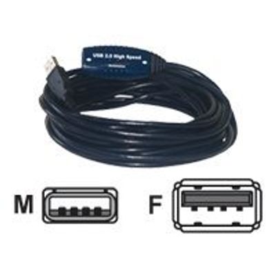 3700224724283-MCL Samar - Rallonge de câble USB 2.0 type A (M) vers USB 2.0 type A (F) - 5 m-Image du produit-0