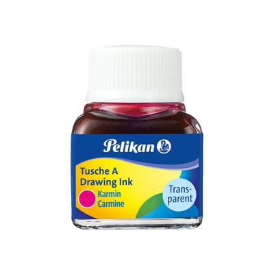 4012700201515-Pelikan Tusche A 523 - encre - rouge carmin-Avant-0