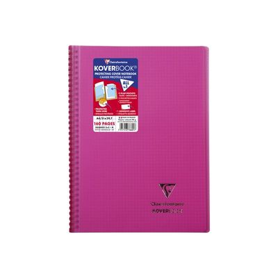 3037923766017-Clairefontaine Koverbook - cahier de notes - A4 - 80 feuilles-Avant-6