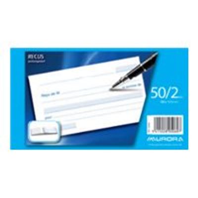5411028050697-Aurora - carnet de quittances - 50 feuilles - 180 x 105 mm - en double-Avant-0